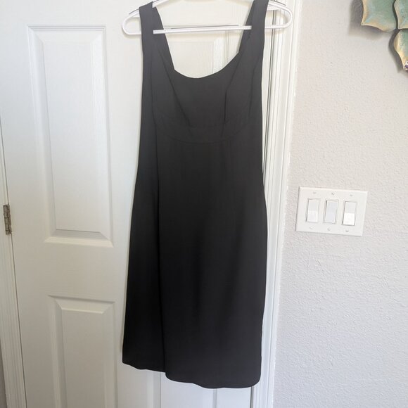 RARE FANTASY FIND VINTAGE 60s | BOMBSHELLL WIGGLE DRESS WITH FRINGE !! | 8 | EVC - Picture 3 of 10